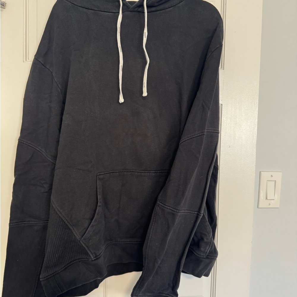 All Saints Black Men’s Pullover Hoodie